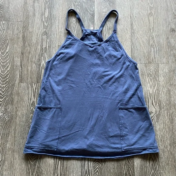 Free People Hot Shot Mini Dress in Indigo - Picture 5 of 11